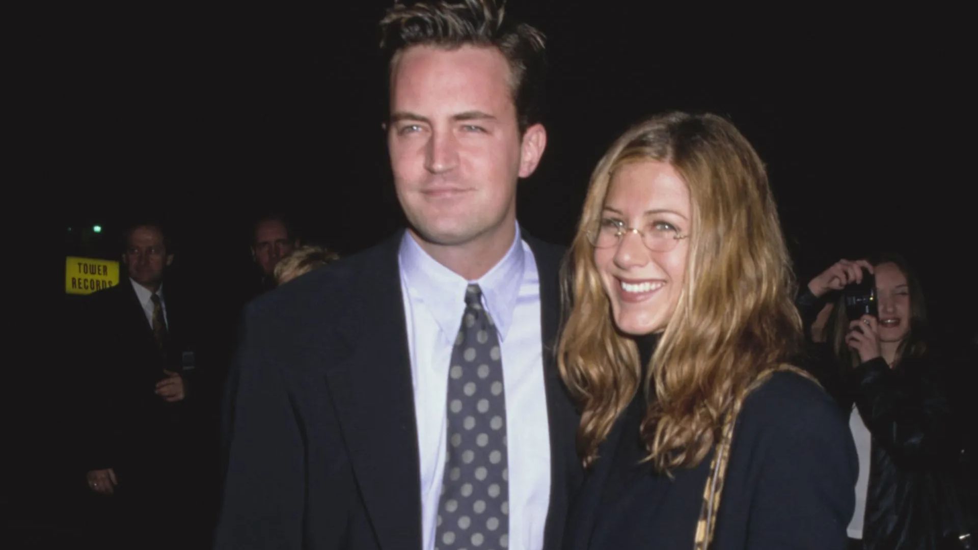  Matthew Perry and Jennifer Aniston