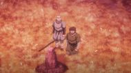 Thorfinn and Einar as seen near Arnheid's grave (Image Source: MAPPA Studio)