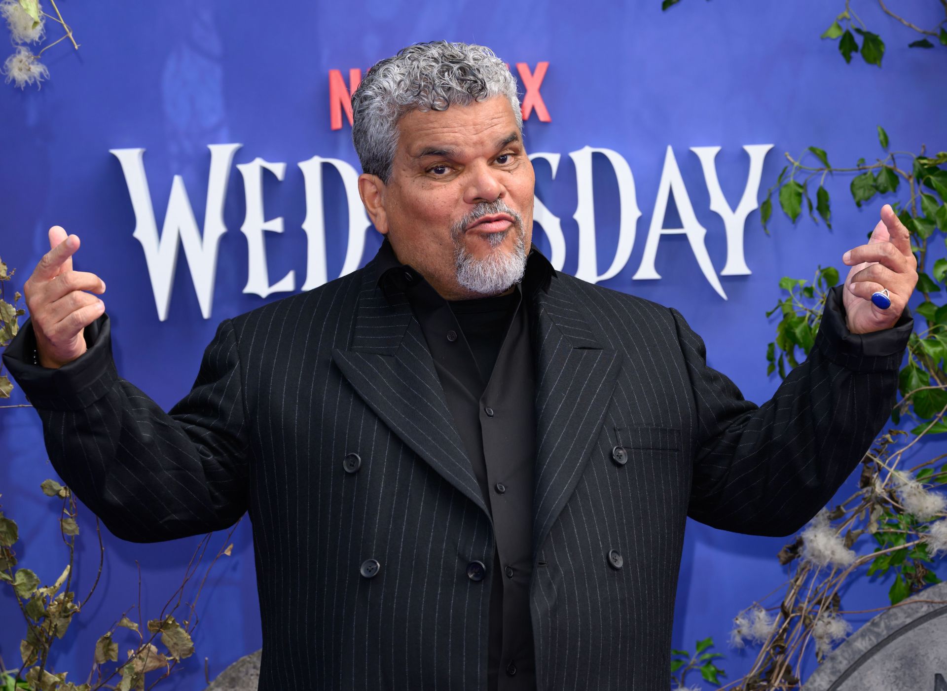 Luis Guzm&aacute;n attends the &quot;Wednesday&quot; Season 2, Part 1 Global Premiere at Central Hall, Westminster on July 30, 2025 in London, England | Image via: Getty