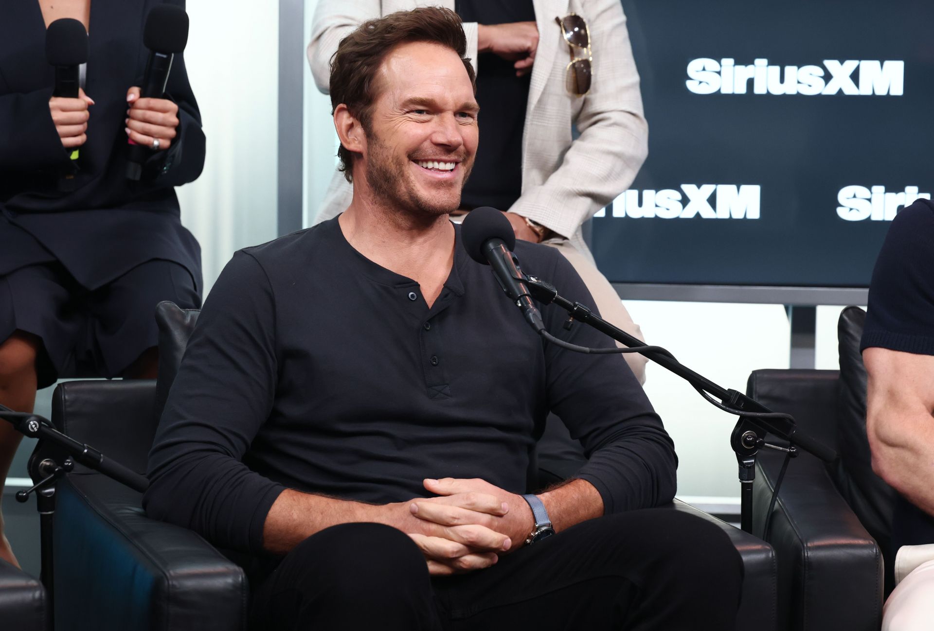 SiriusXM Town Hall with Chris Pratt &amp; the Cast of &quot;The Terminal List: Dark Wolf&quot; (Image via Getty)