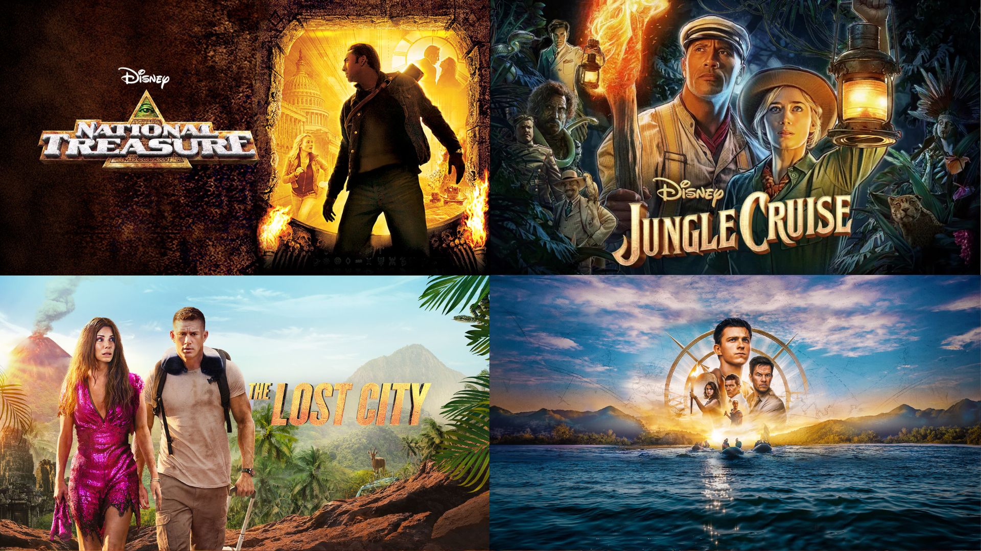 Movies similar to Fountain of Youth | Images via Disney+, Prime Video &amp; Netflix 