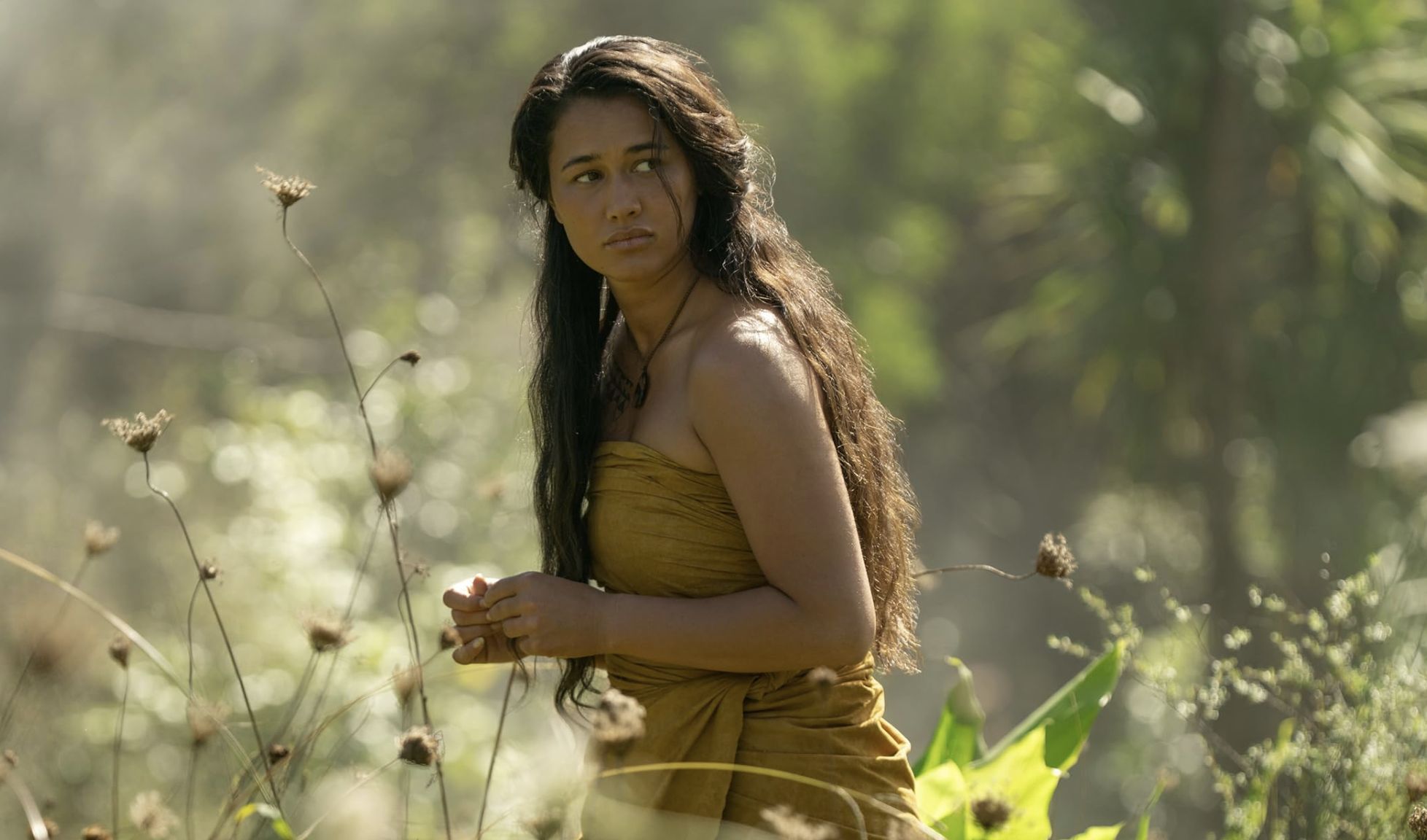Will there be a love triangle between Ka&rsquo;iana, Namake and Kupuohi in Chief of War? (Image Via Apple TV+)