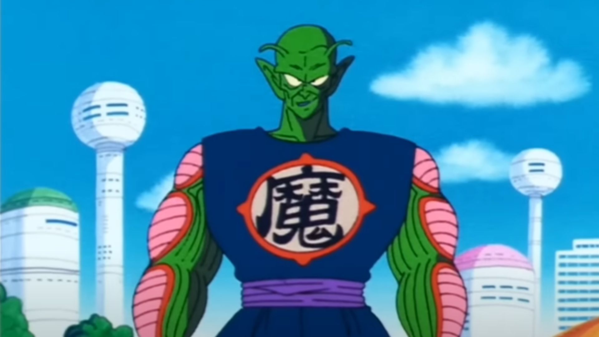 King Piccolo as seen walking through the city (Image Source: Toei Animation)