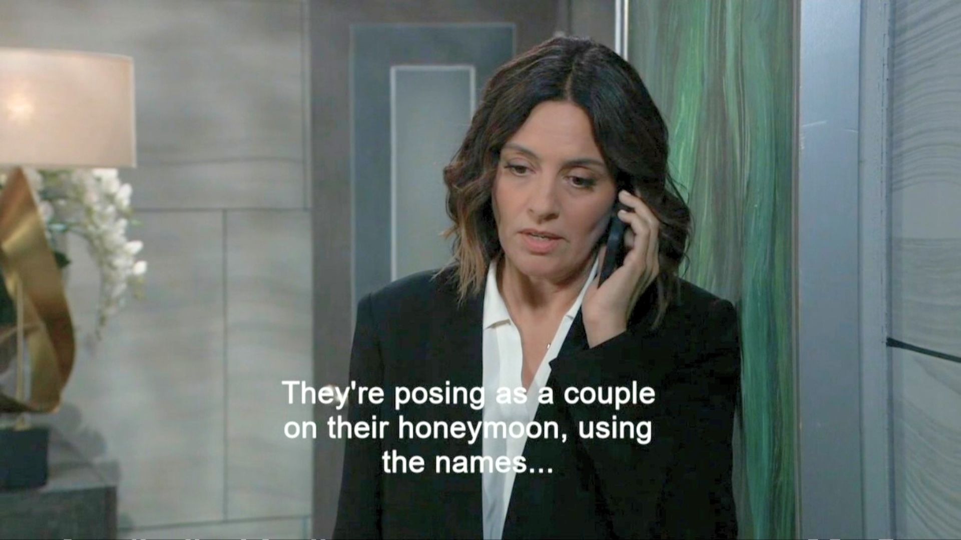 Agent Colette Moreau appears to be a traitor to the WSB after informing Pascal about Vaughn and Josslyn on General Hospital | Image: ABC