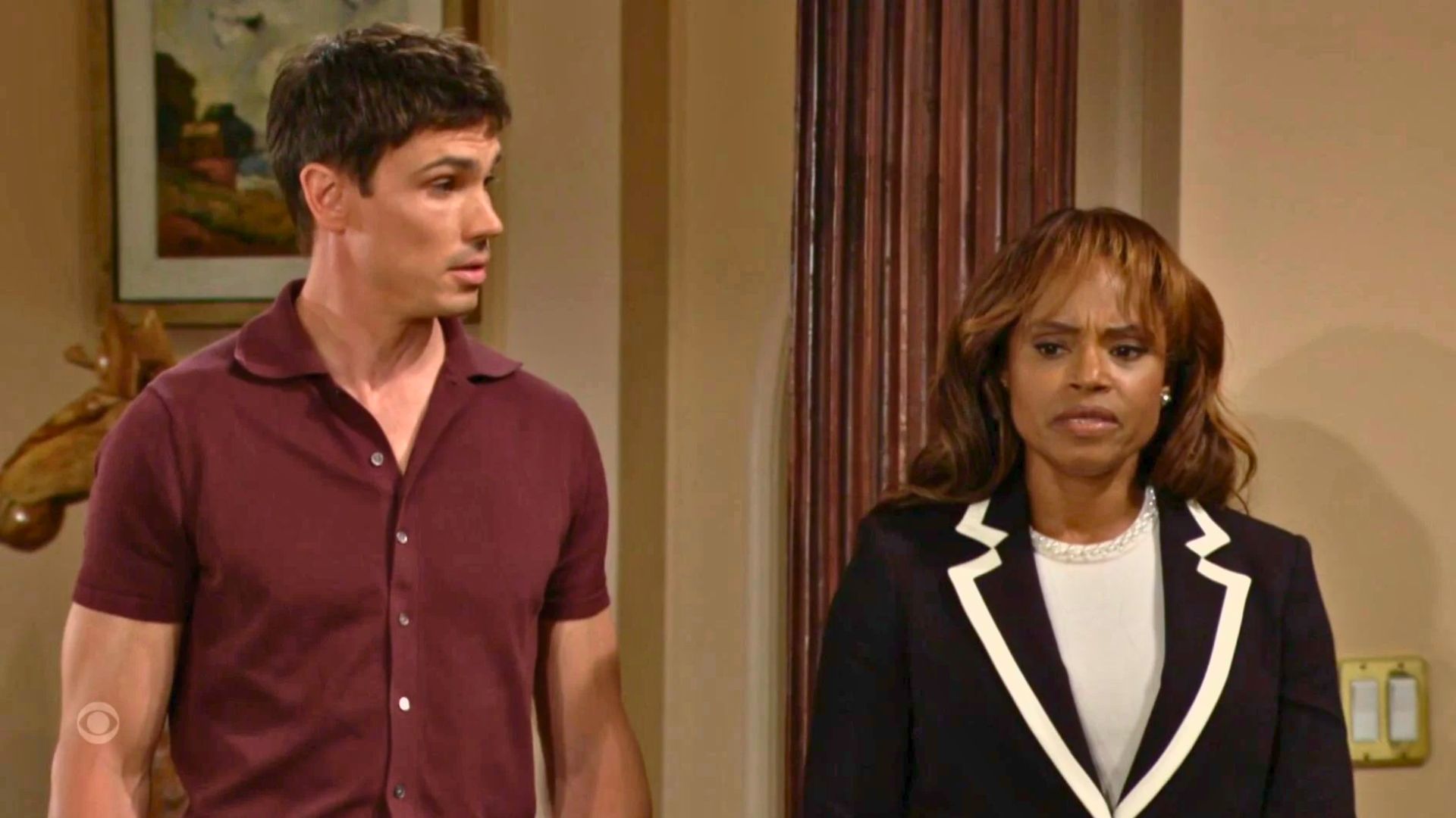 Finn wants Grace to tell Liam the truth on The Bold and the Beautiful | Image: CBS