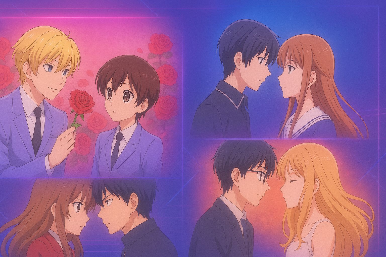 Ouran High School Host Club, Fruits Basket, Tonikawa and Your Lie in April