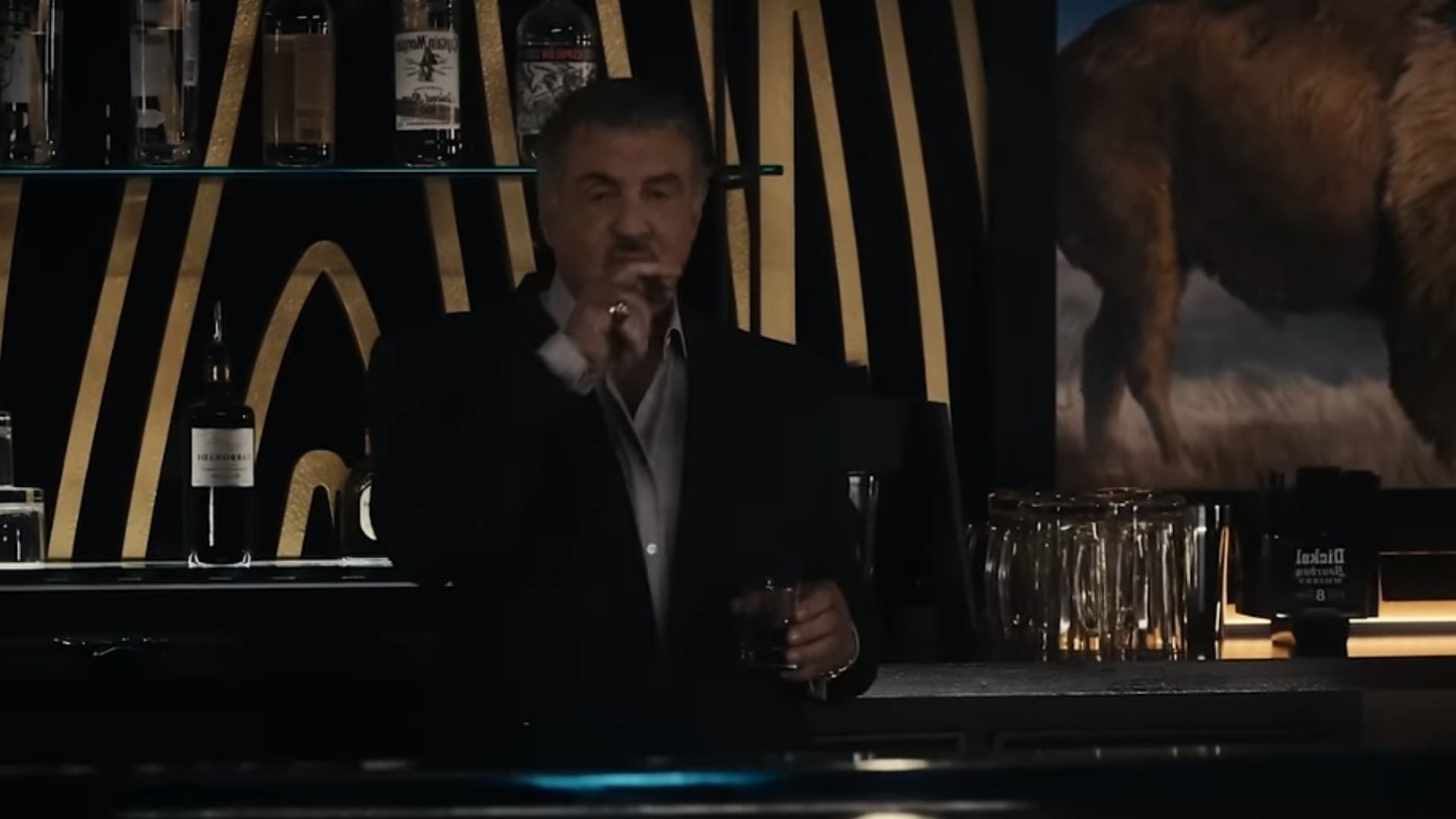 Sylvester Stallone in Tulsa King | Image via::MTV Entertainment Studios
