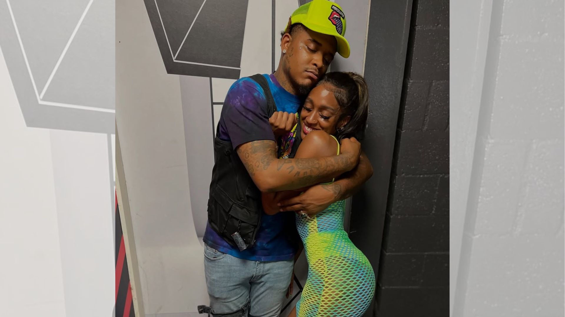 Kelsie Frost and T Hood (Images via Instagram/@frostedkae)