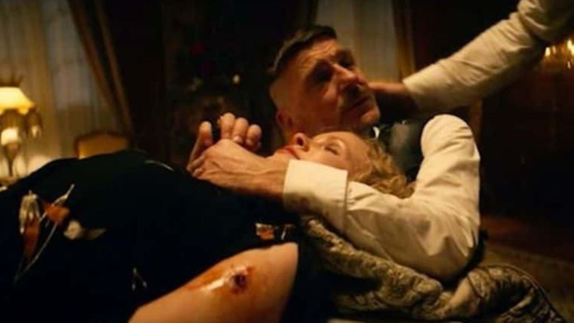 Scene showing Arthur Shelby is very emotional | Image via Netflix