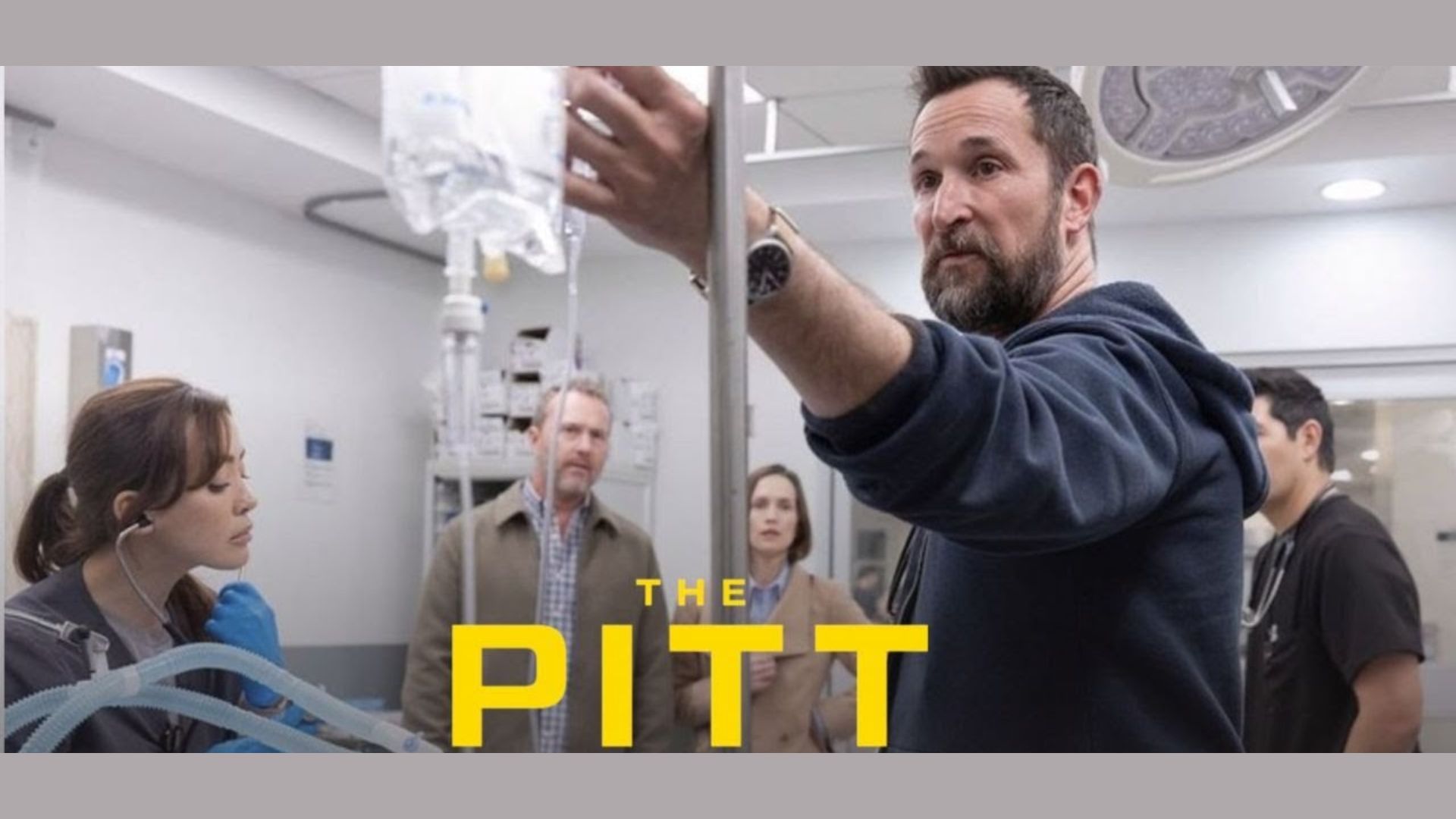 Promotional poster for The Pitt | Image via HBO Max