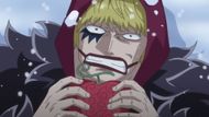 Corazon steals the Ope Ope no Mi for Law (Image Source: Toei Animation)