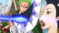 Zoro saving Otsuru (Image Credits: Toei Animation)