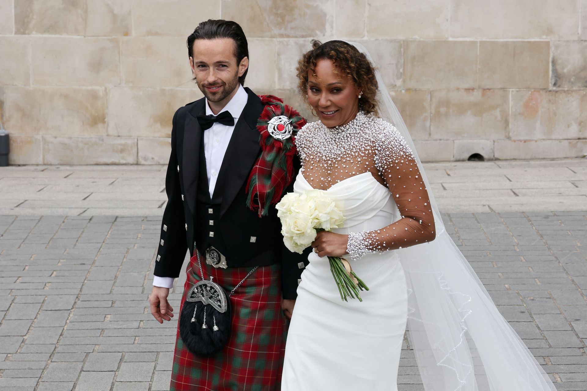 Mel B Marries Rory McPhee At St Paul&#039;s Cathedral In London - Source: Getty