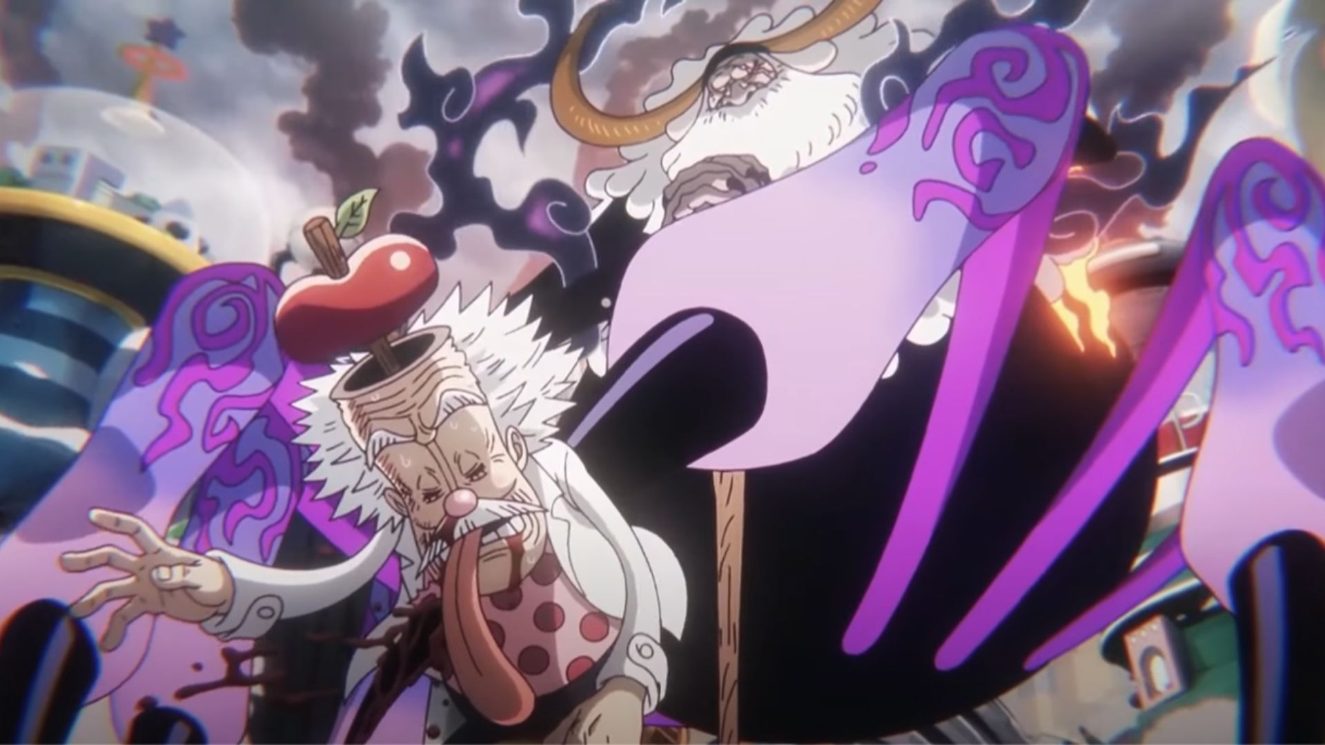 Saturn kills Dr. Vegapunk (Image Source: Toei Animation)