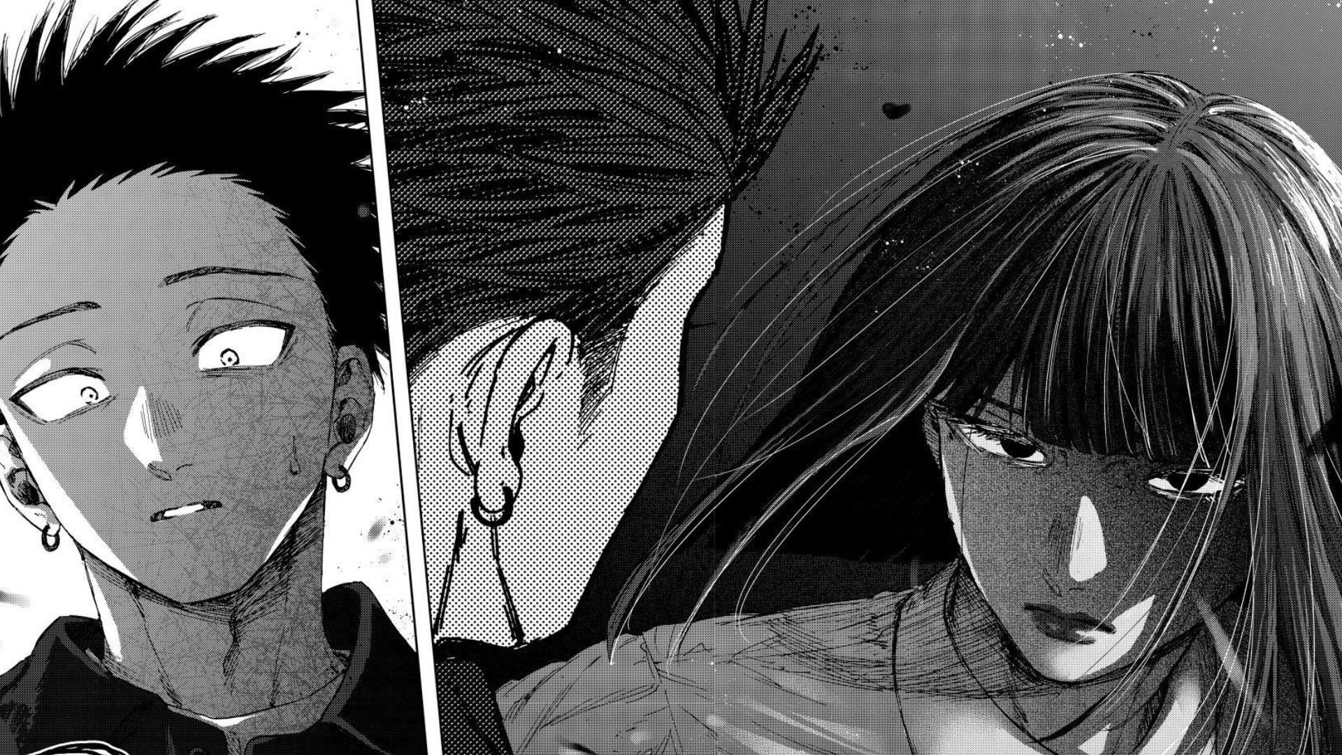 Rintaro and Toki as seen in the manga 
