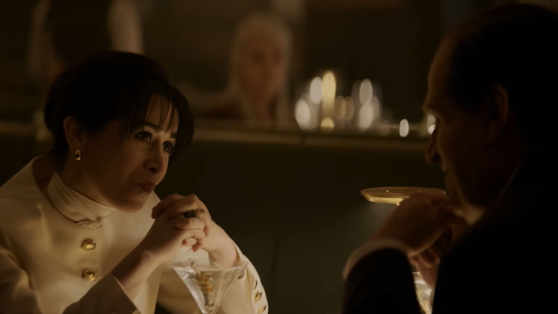 Colin Farrell and Cristin Milioti in The Penguin | Image Via: DC