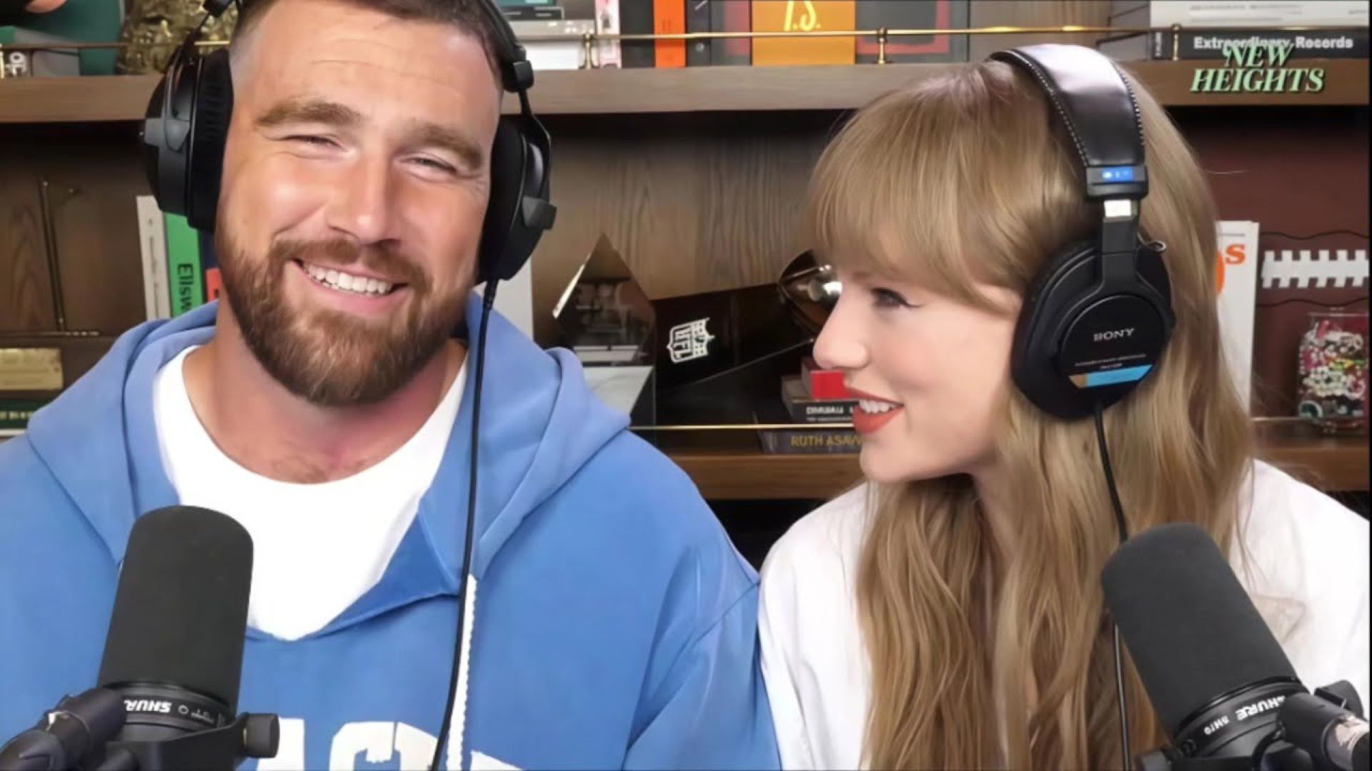 Taylor Swift and Travis Kelce cry together on 