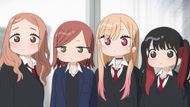 Marin and her friends as seen in anime (Image credit: CloverWorks)