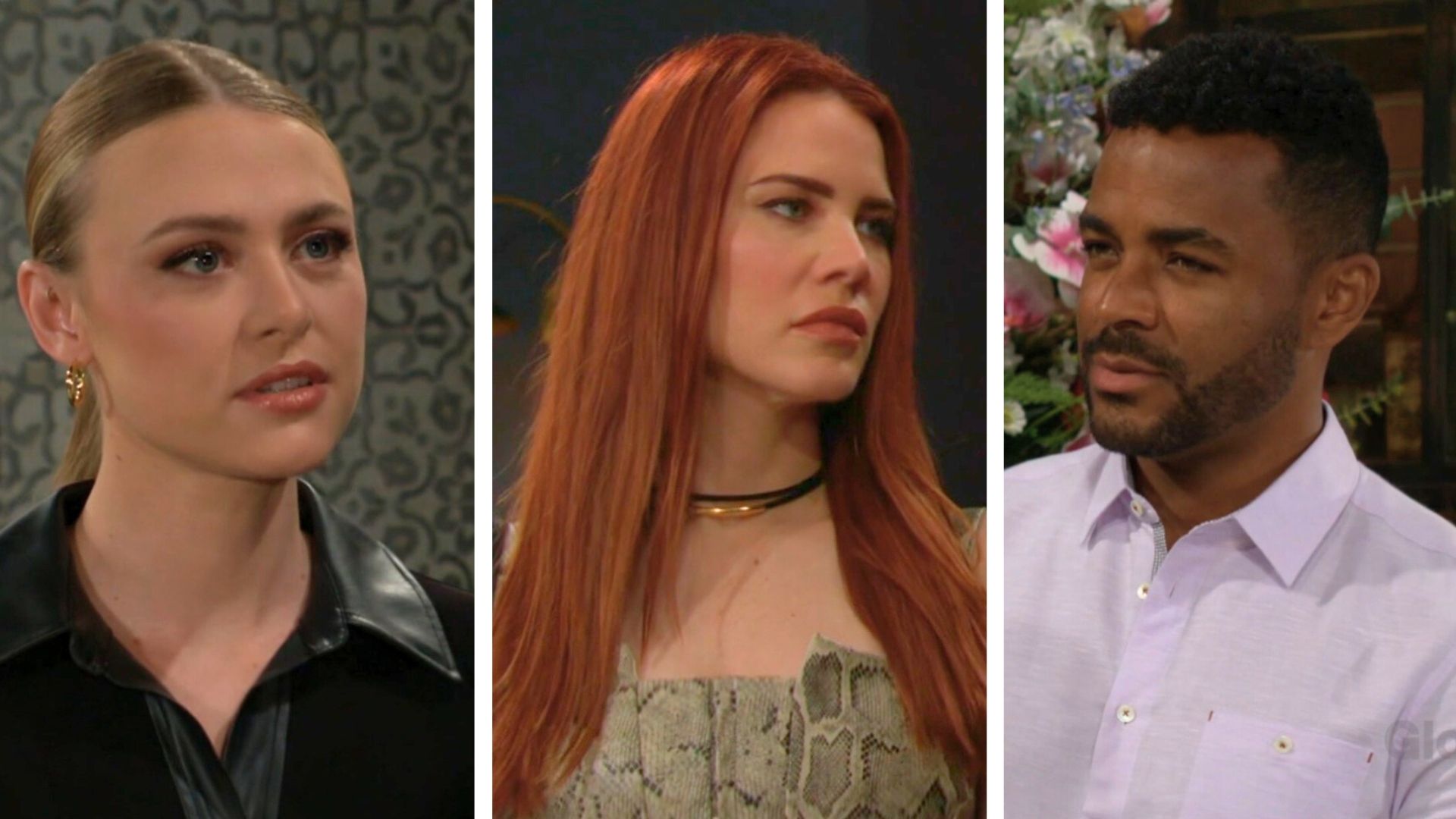 Claire, Sally, and Nate on The Young and the Restless | Image: CBS
