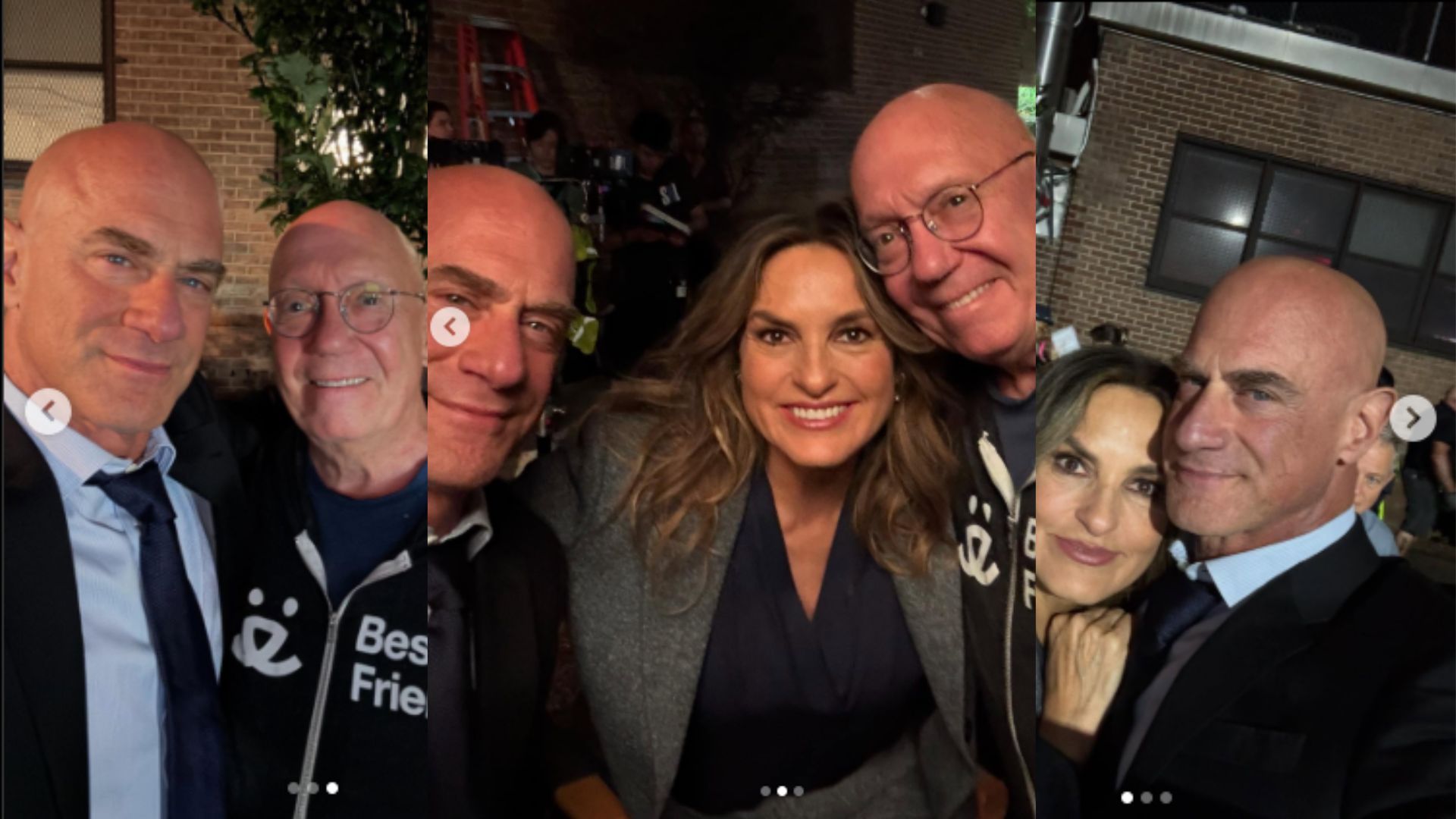 The Law &amp; Order: SVU OGs (Image via Instagram / @chris_meloni)