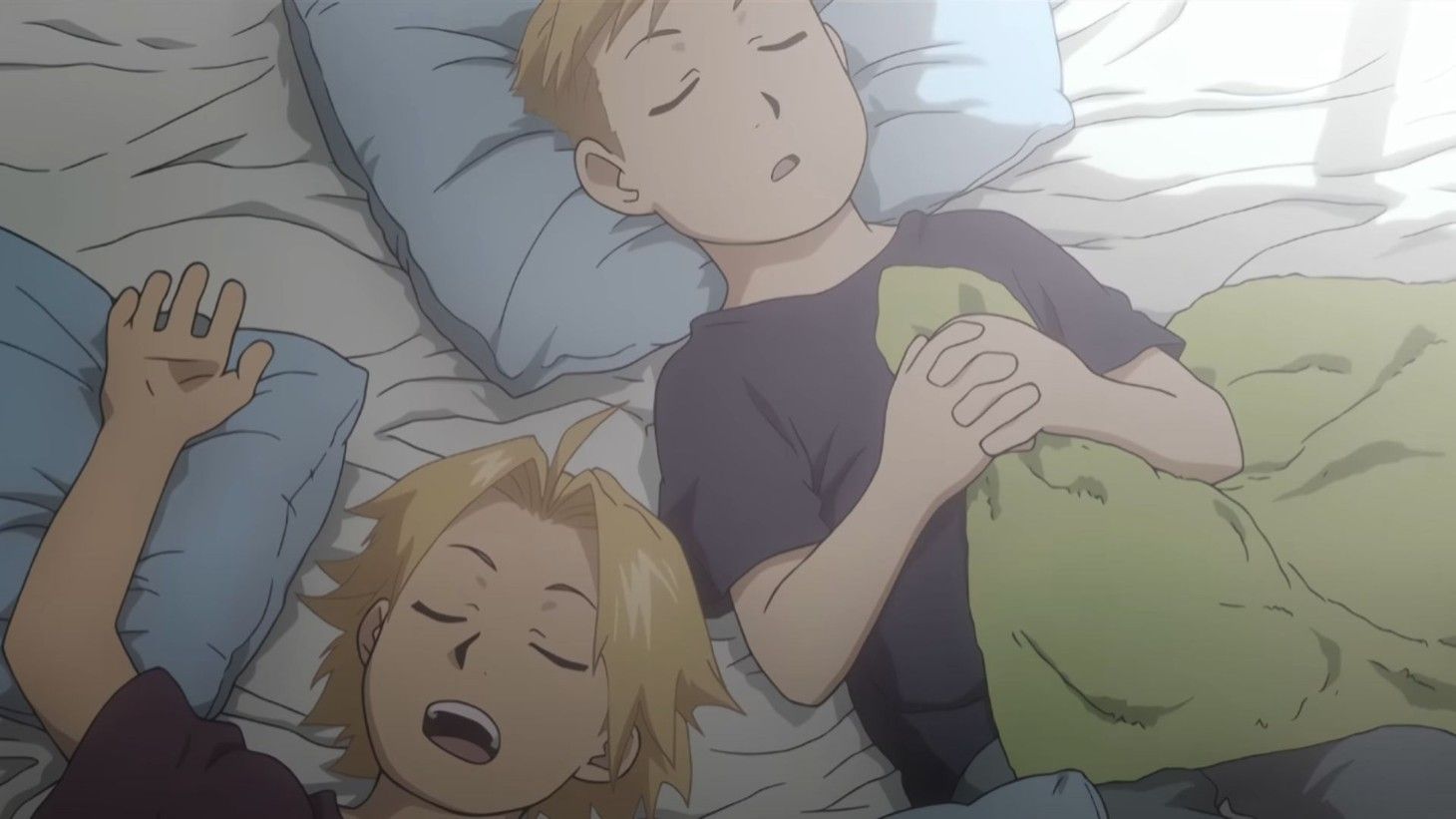 Edward and Alphonse as seen during their childhood (Image Source: Studio Bones)