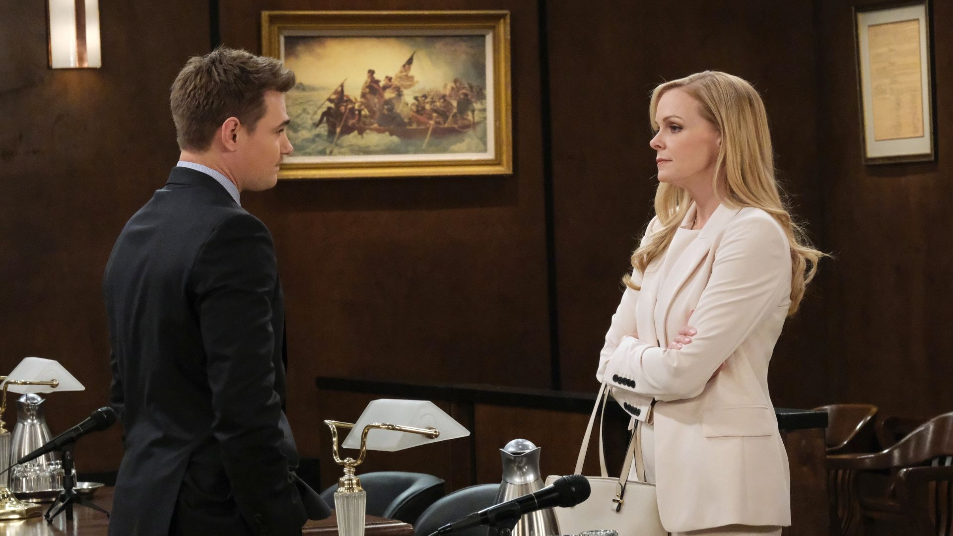 Johnny and Belle on Days of our Lives | Image; JPI