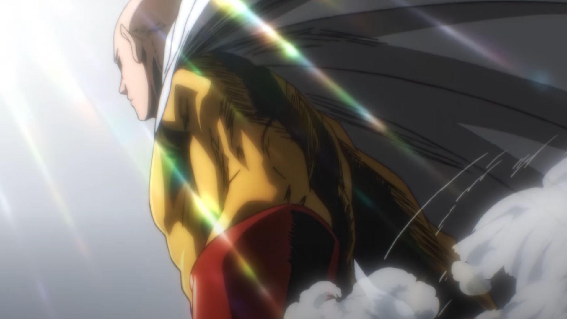 The Caped-Baldy Saitama (Image Source: Studio J.C.Staff)