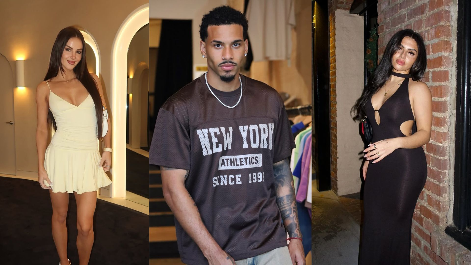 Sandy &amp; Louis from Perfect Match, and Huda from Love Island USA | Image via Instagram/ @sandy_gal @louis_cornell @hudabubbaaa
