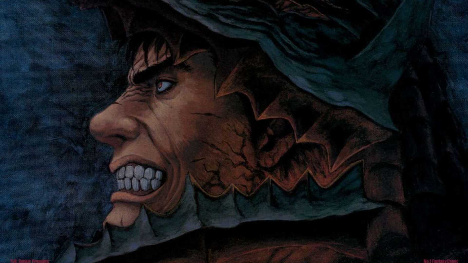 A color image of Guts from Berserk (Image Source: VIZ)