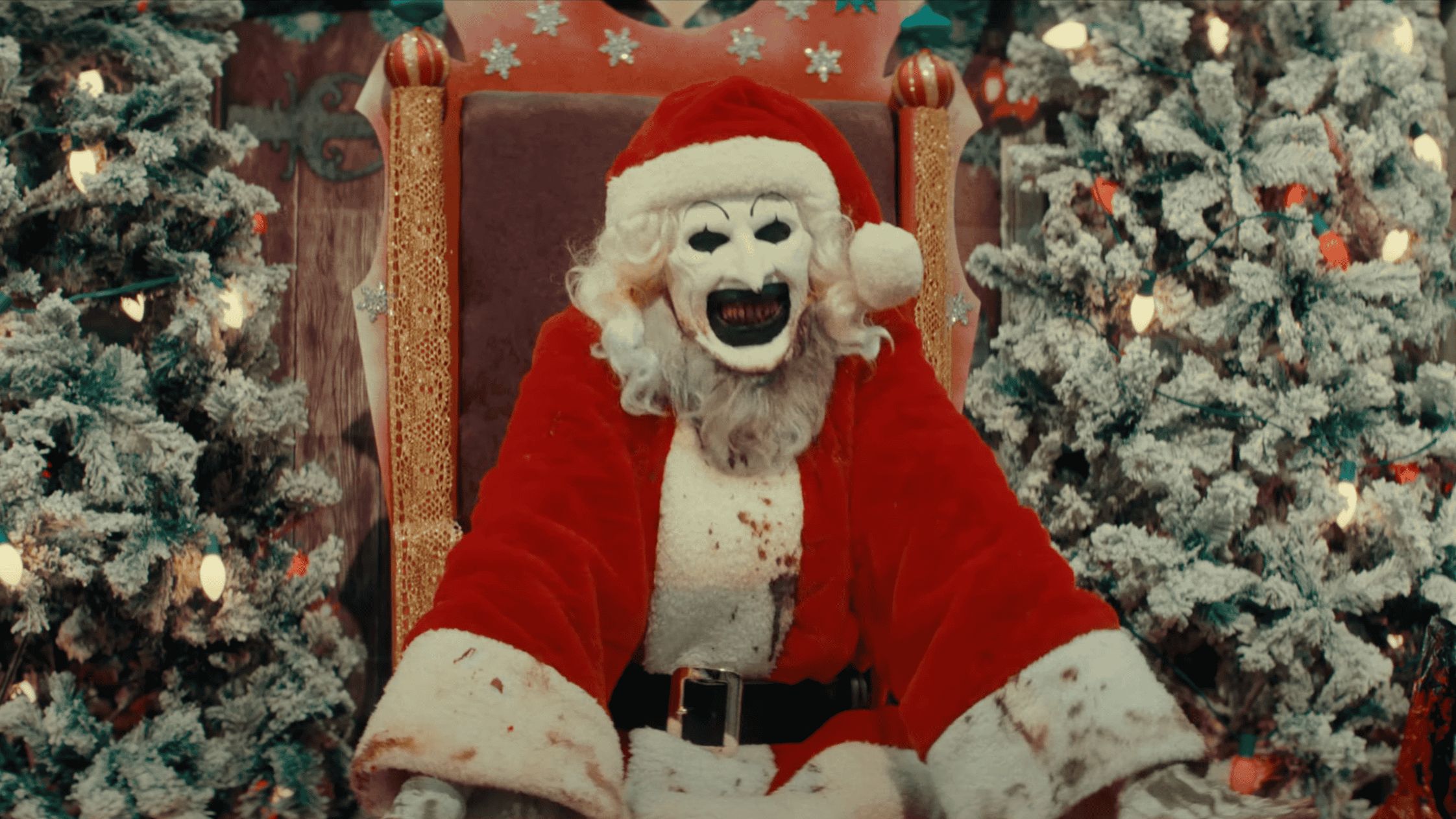 Art the Clown in the Terrifier franchise (Image via YouTube/Cineverse)