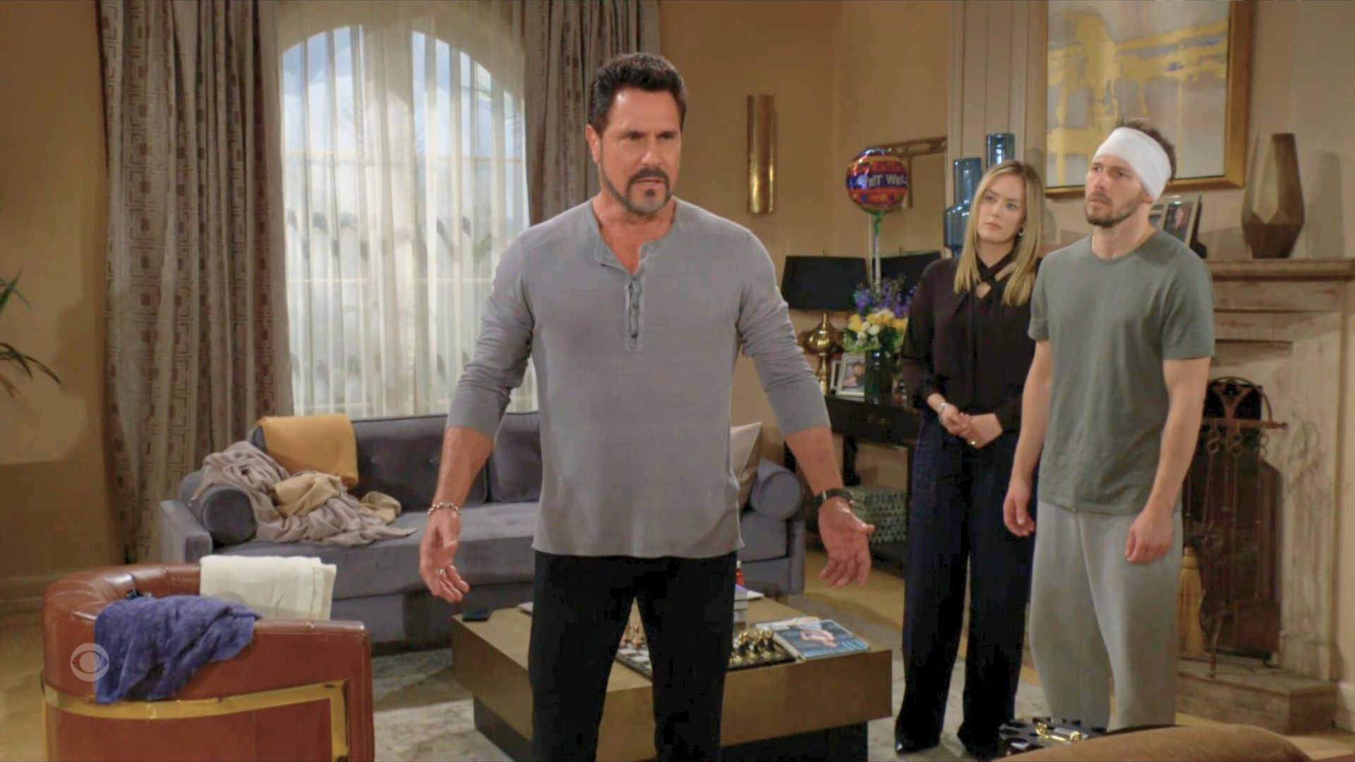 Bill, Liam, and Hope on The Bold and the Beautiful | Images: CBS