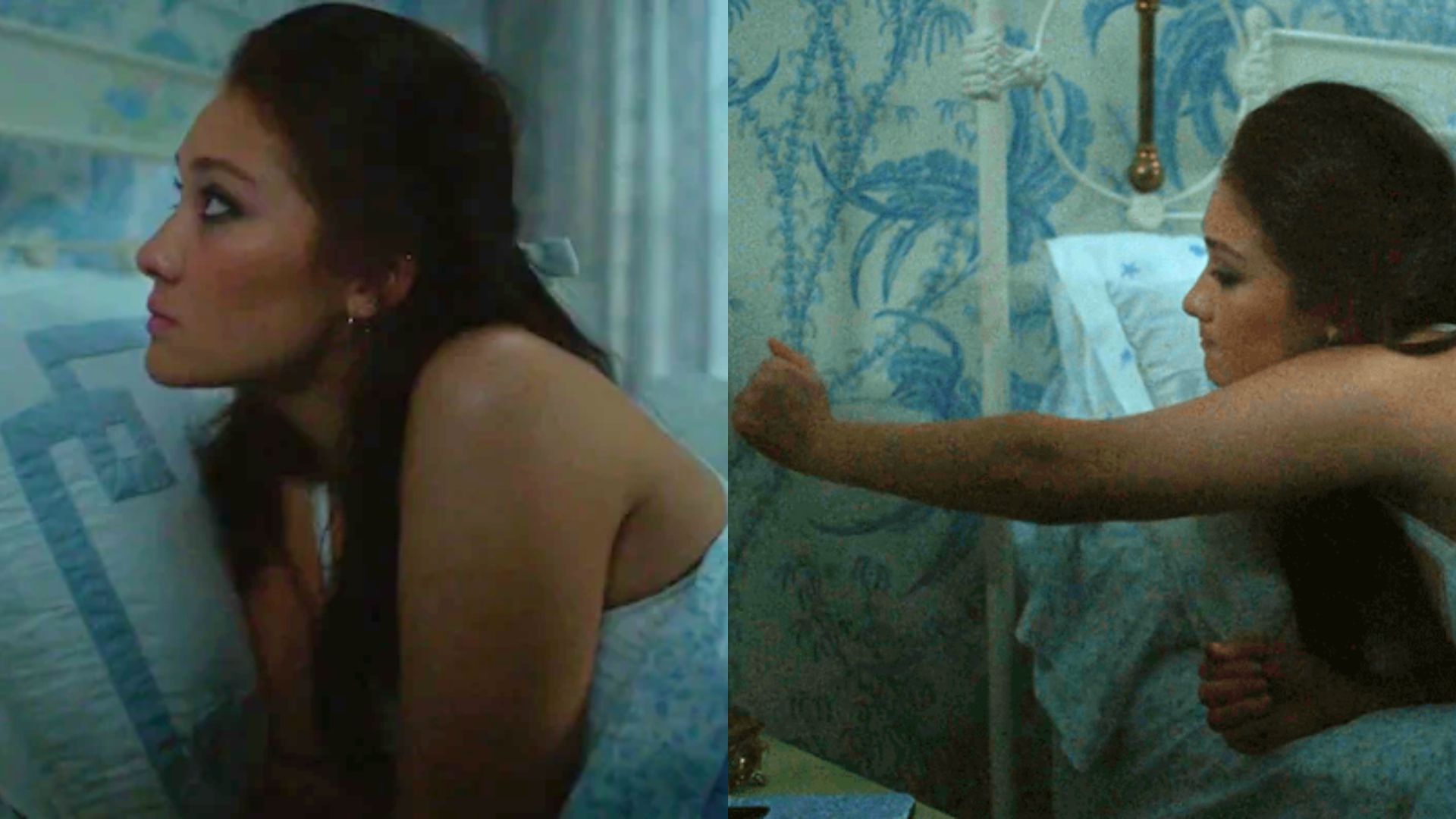 Belly (Lola Tung) knocking on her bedroom wall in Season 3 Episode 7 of The Summer I Turned Pretty | Image via Amazon Prime
