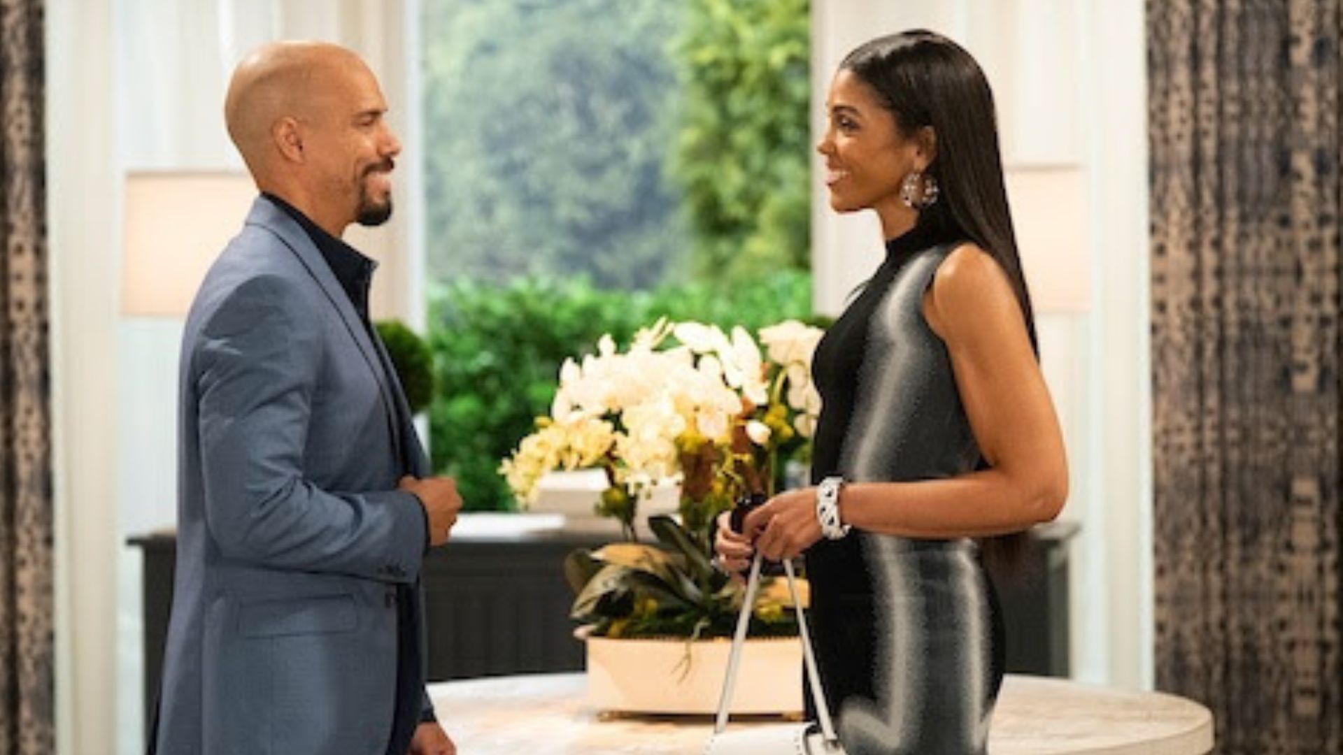 Devon Hamilton (Y&amp;R) and Dani Dupree on a Beyond the Gates crossover | Image: CBS