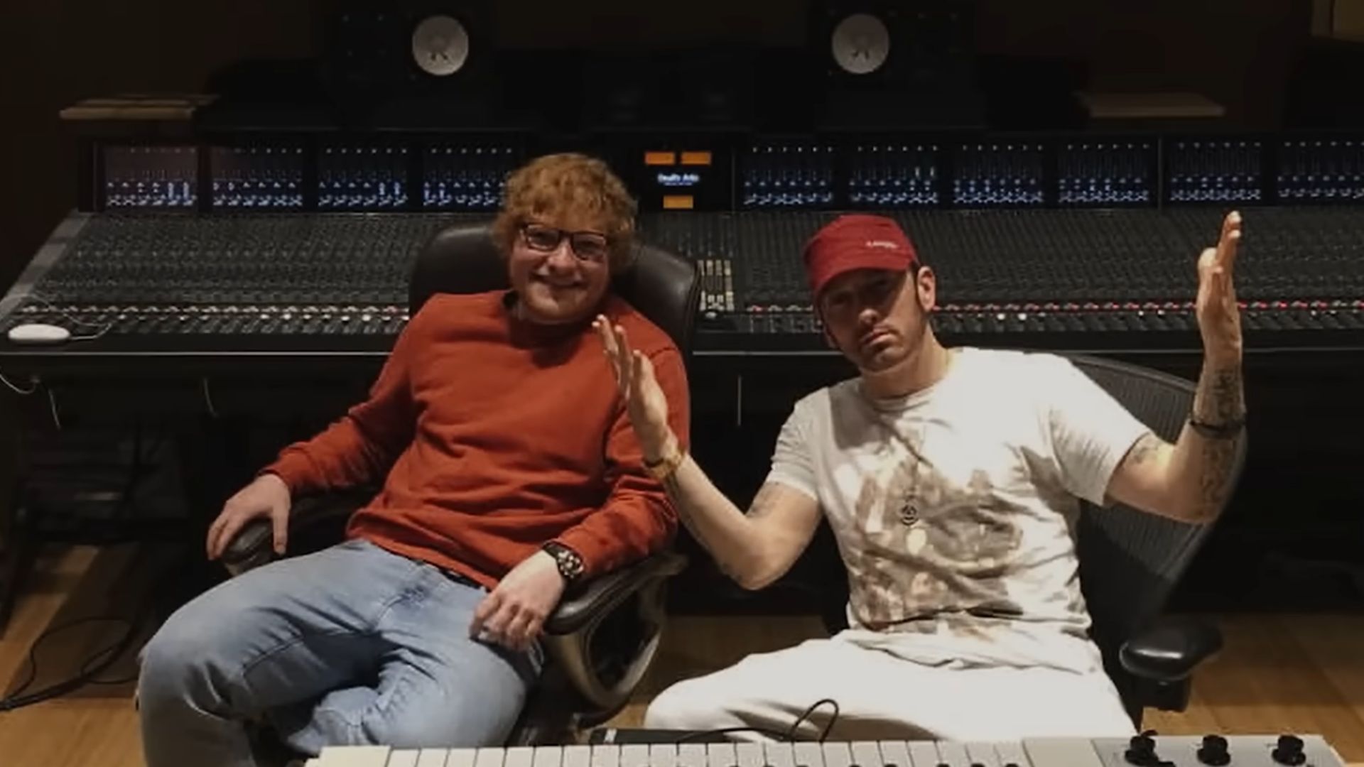 Eminem and Ed Sheeran