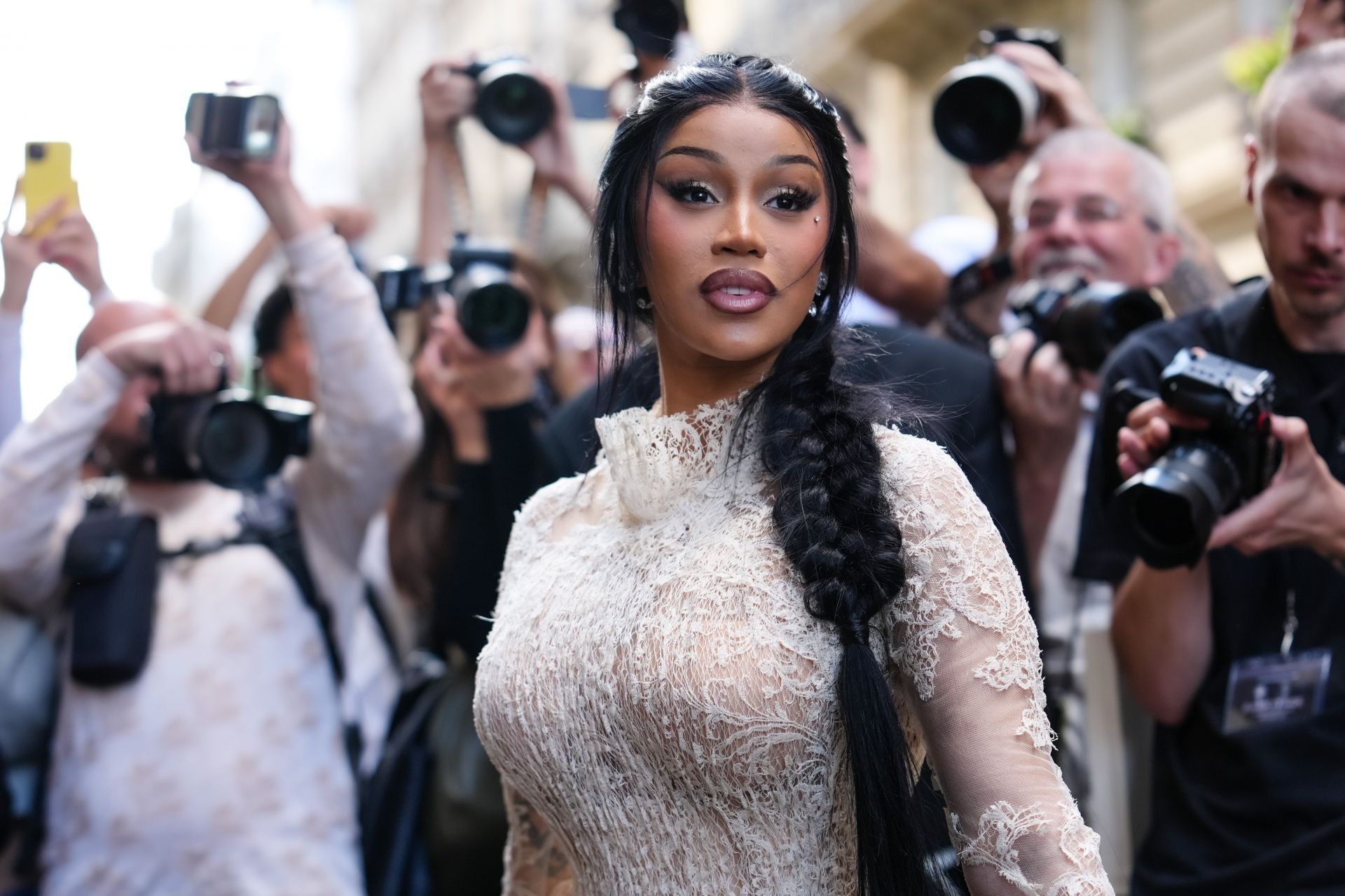 Celebrity Sightings - Paris Fashion Week - Haute Couture Fall/Winter 2025/2026 - Day Two - Source: Getty