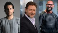 Henry Cavill, Russell Crowe and Dave Bautista | Images via IMDB