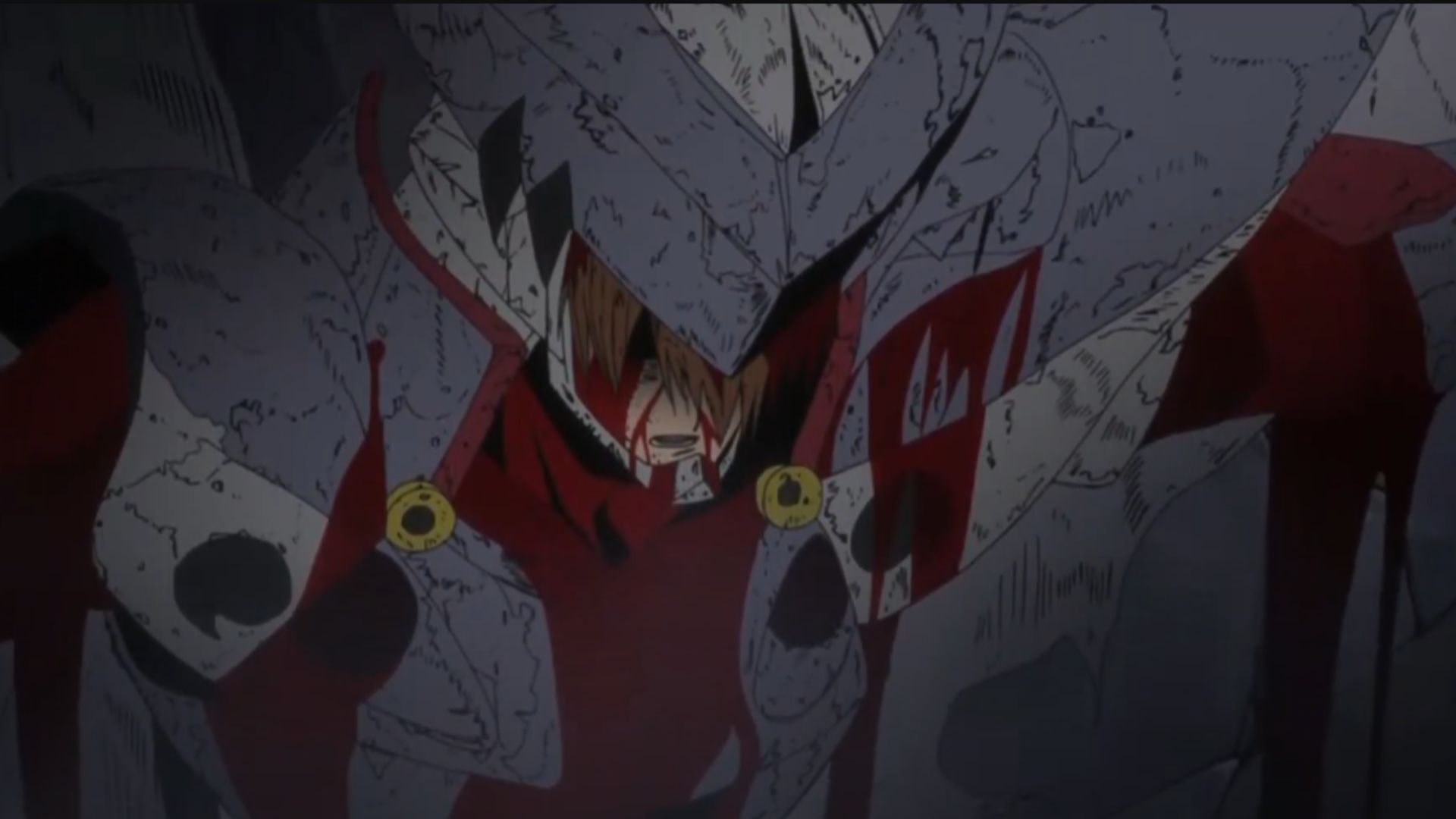Tatsumi brutally dies during the final battle (Image Source: White Fox C-Station)