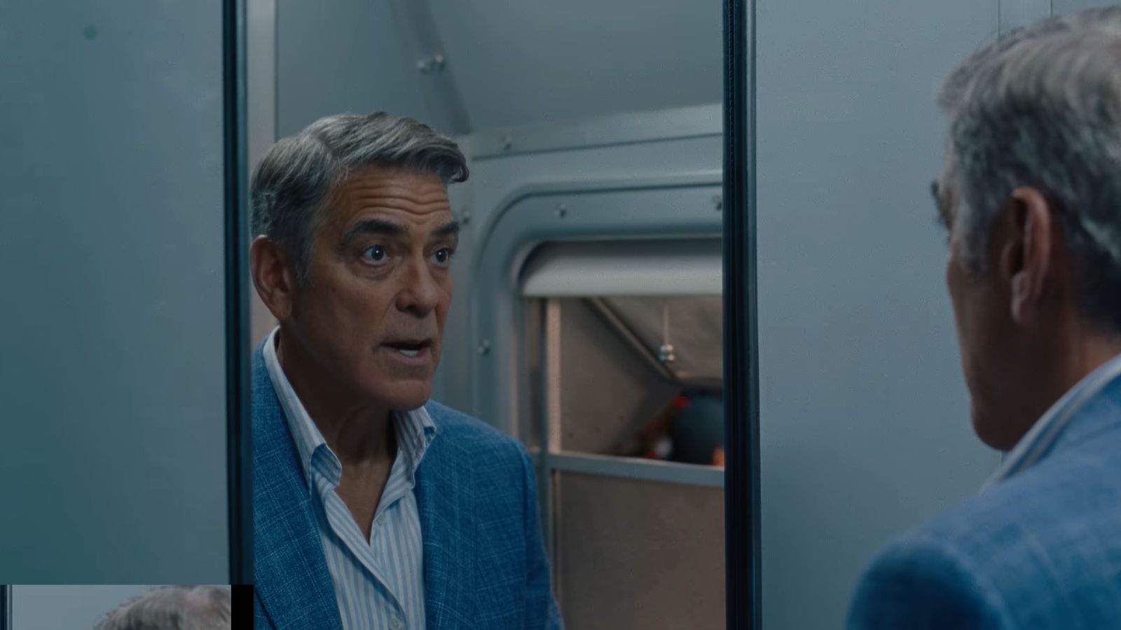 Still from Jay Kelly (Image via YouTube @/NetfliX)
