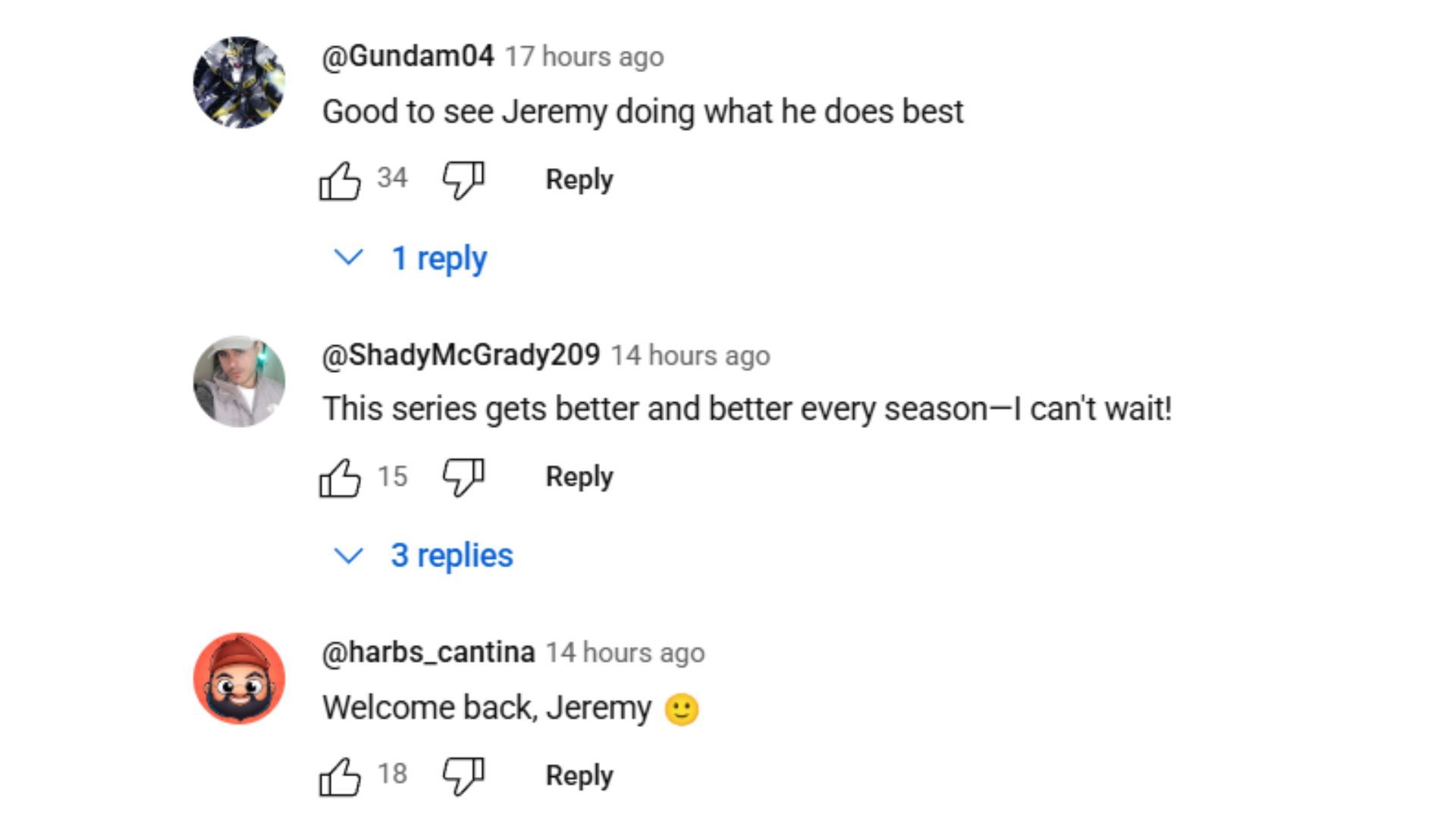 Fans react to Jeremy Renner on Mayor of Kingstown Season 4 (Image via YouTube)