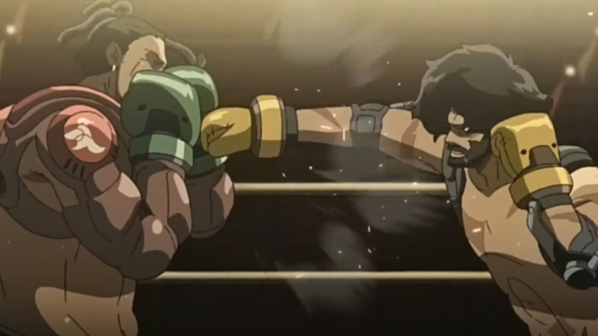 Mechanical Gear used in boxing (Image Source: TMS Entertainment)