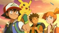 Ace, Pikachu, Brock, and Misty (Image Credits: OLM Inc.)