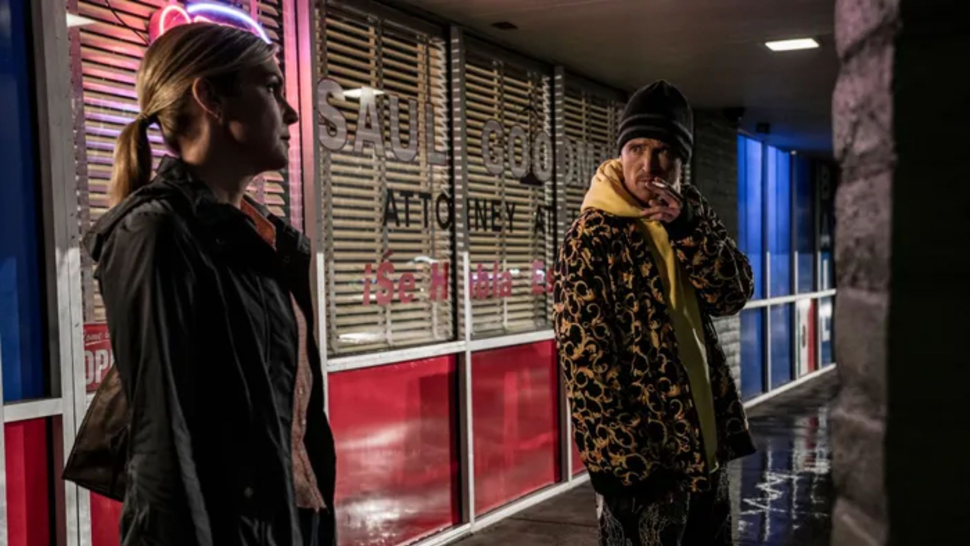 Jesse Pinkman and Kim (Image via Netflix)