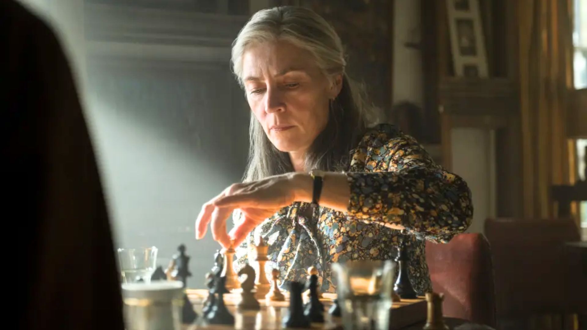 Saskia Reeves as Catherine Standish in Slow Horses | Image via Apple TV