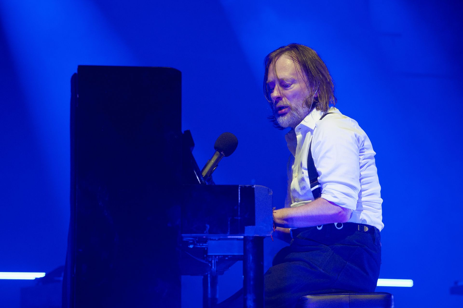 The Smile Performs At La Philharmonie - Source: Getty