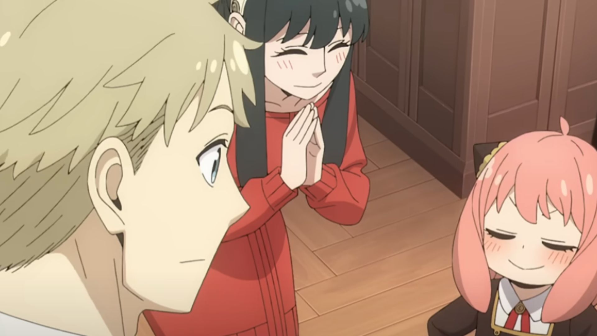 Anya, Loir, and Yor as seen in anime (Image credit: Studio Wit and CloverWorks)
