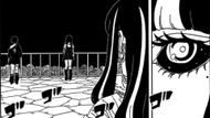 Eida eavesdrops on Sarada and Sumire's conversation in Chapter 25 (Image Source: VIZ)