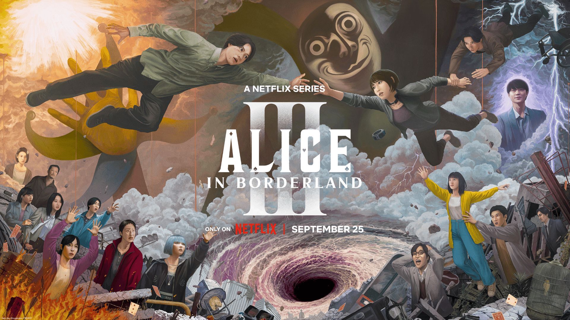 Promotional image for Alice in Borderland Season 3 | Image via: Netflix