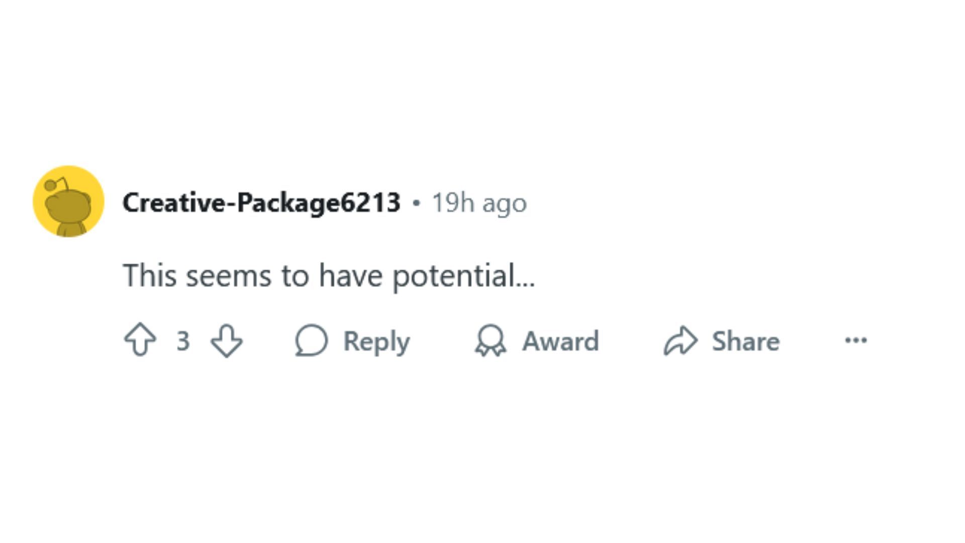 @Creative-Package6213 Via. Reddit
