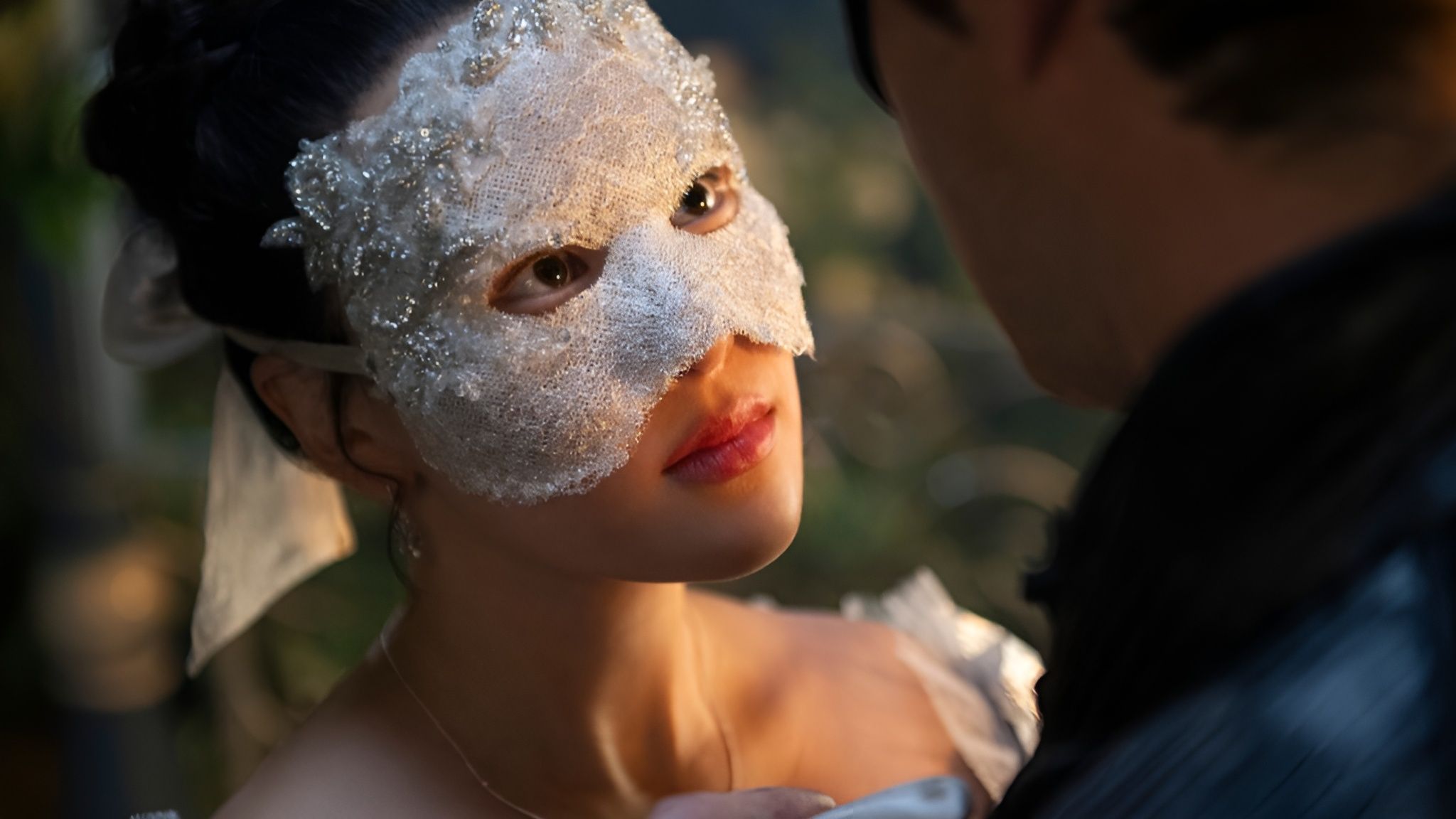 Lady in Silver in Bridgerton Season 4 (Image via Netflix)