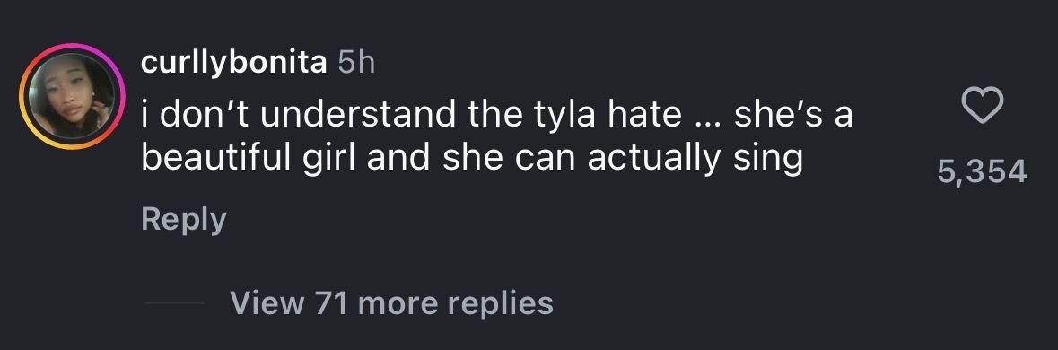 The comment section under The Shade Room&#039;s post, where the South African singer stopped mid-performance to check up on a fan. (Image via Instagram/@theshaderoom.)